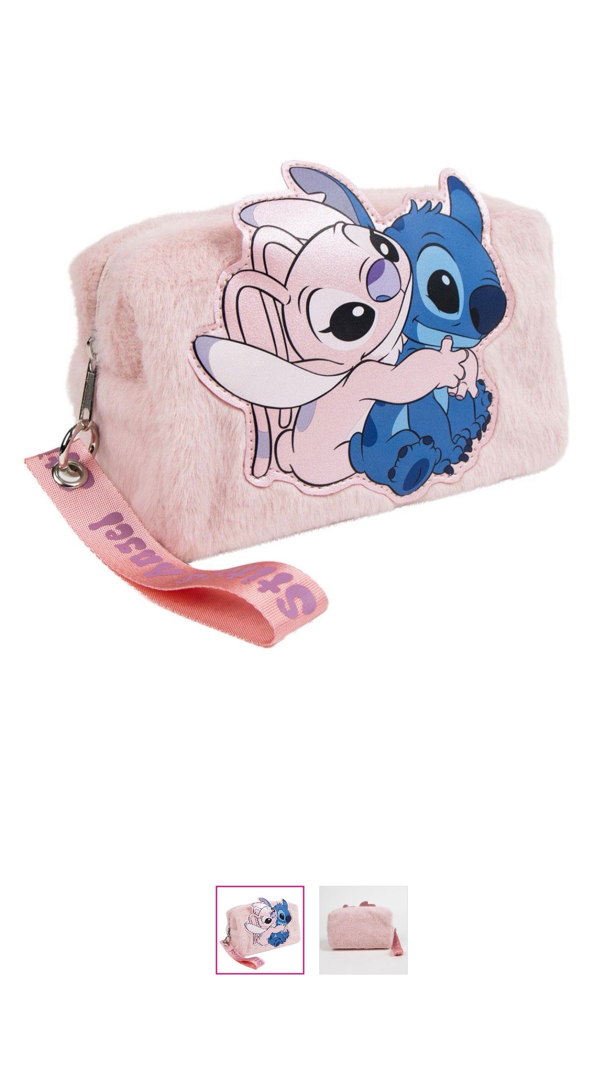 Pink Stitch Toiletry Bag