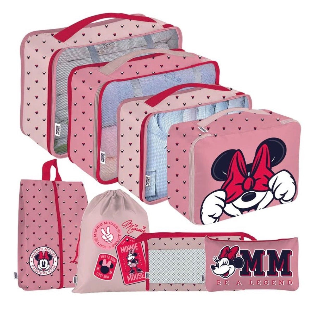 Minnie Mouse Travel Organizers