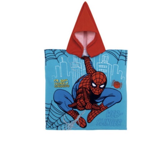 Spider Man Towel Poncho