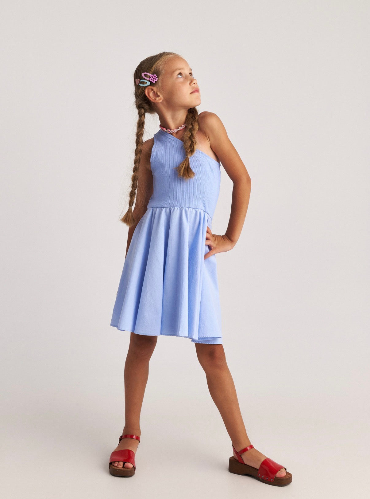 Simple Idea Ballerina One Shoulder Dress