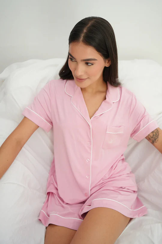 Kayla Short Pink Set