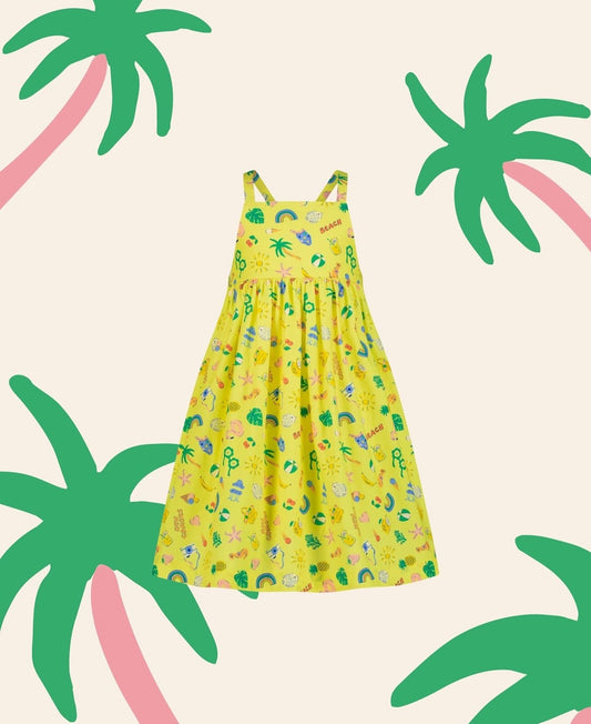 Yellow Beach Dress