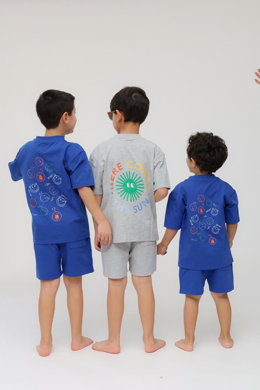 Smiley Blue Set