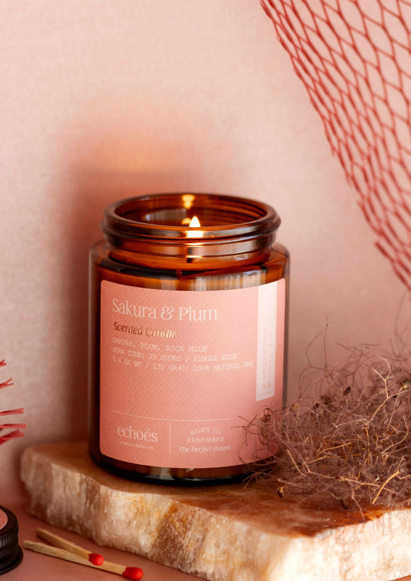 Sakura&Plum Candle Jar