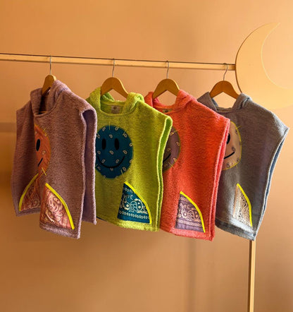 Towel Smiley Poncho