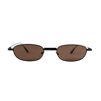 Retro Black - Brown Lens