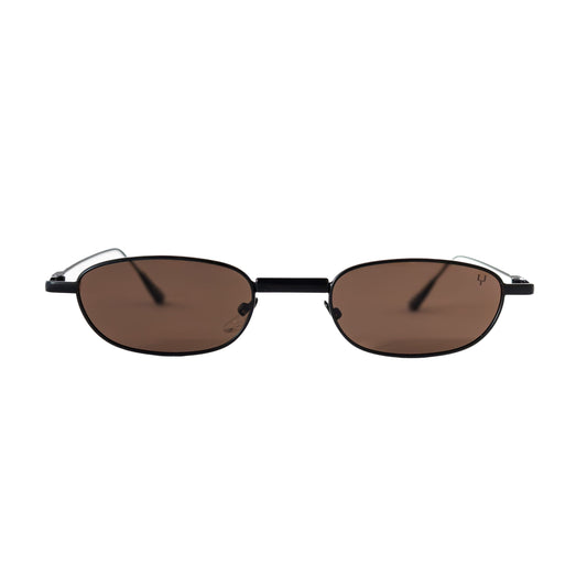 Retro Black - Brown Lens