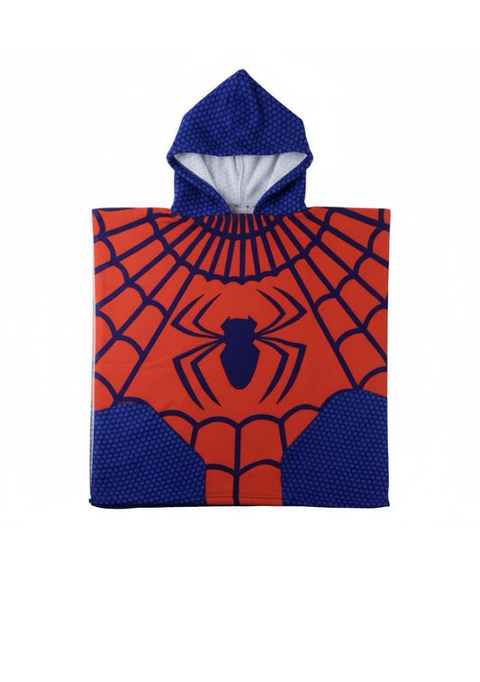 Poncho Towel Spiderman