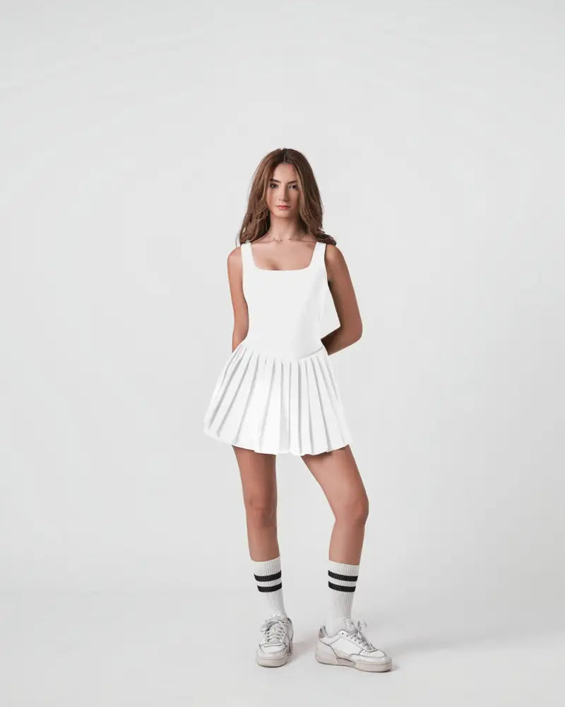 Isla White Dress