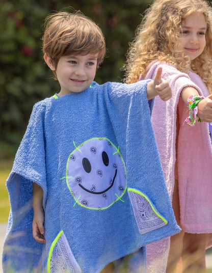 Towel Smiley Poncho