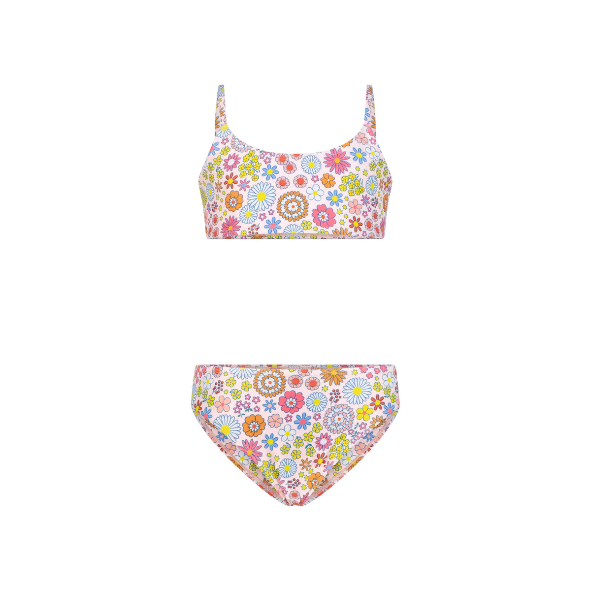 All Over Floral Swimsuit Two Pieces