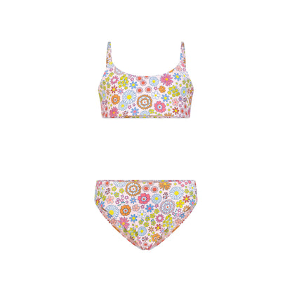All Over Floral Swimsuit Two Pieces