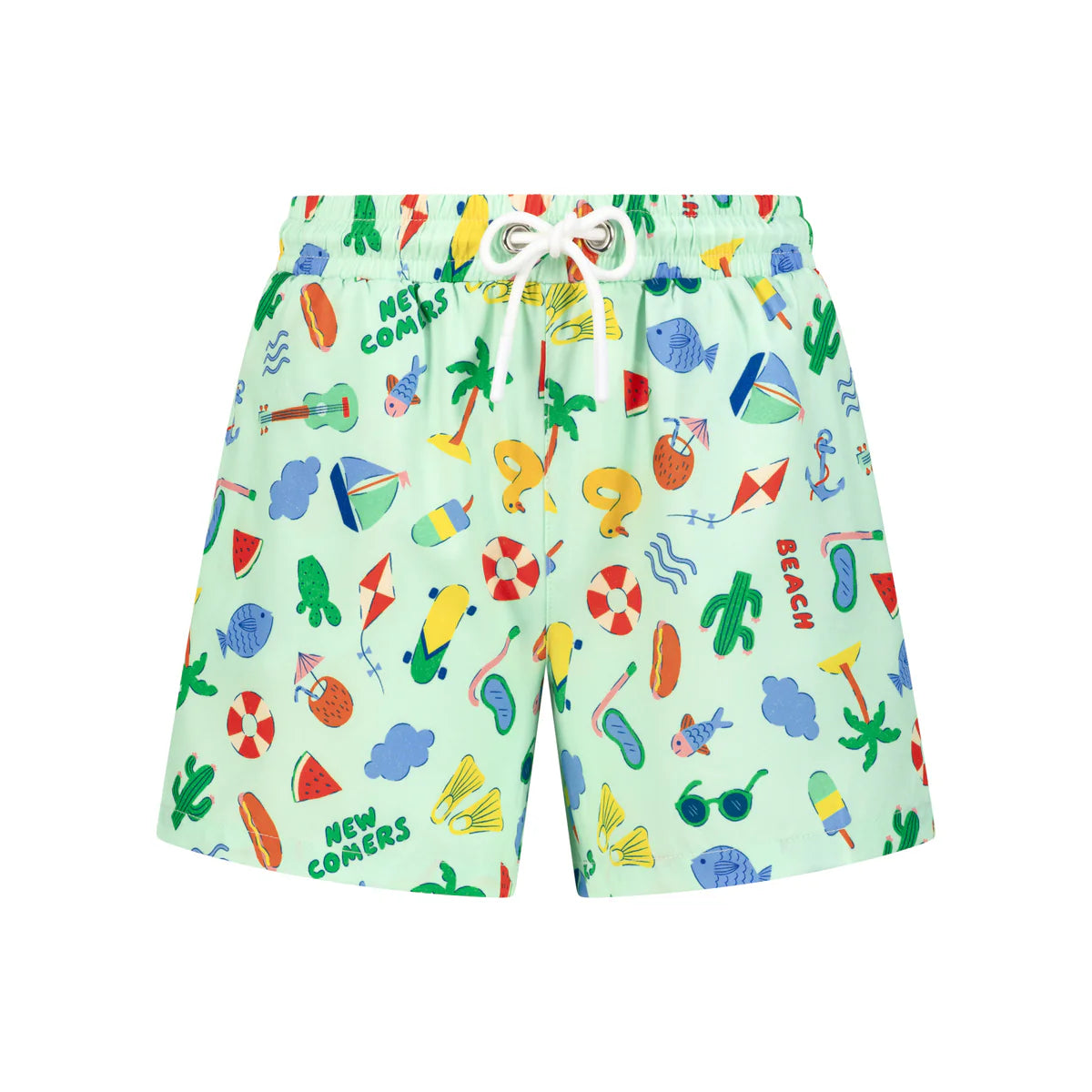 Green Beach Swimsuit