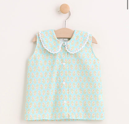 Short&Blouse - Vert et Jaune