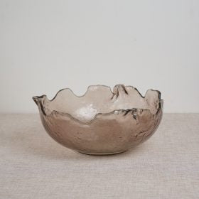 Salad Bowl with irregular design and servers