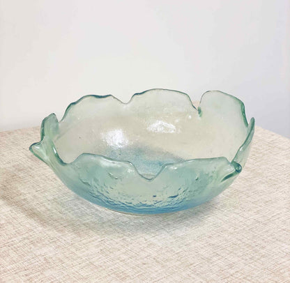 Salad Bowl with irregular design and servers